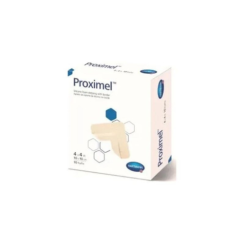 Hartmann - 14300000 - Dressing, Wnd Proximel Sil Fm W/Brdr 5"X5" - Case/60