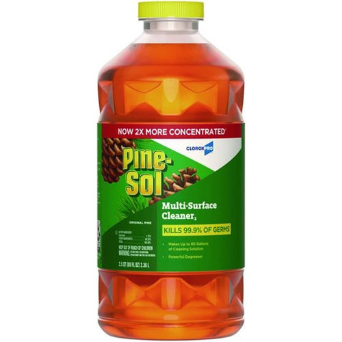 Clorox - 60606 - Cleaner, Concentrated Pine - Solpine Scent 80Oz - Case/3
