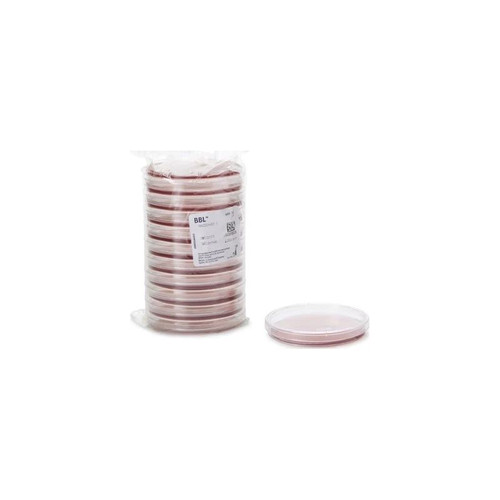 Bd Becton Dickinson - Bbl - 221270 - Prepared Media Macconkey Ii Agar Light Beige Mono - Plate Format - Carton/100