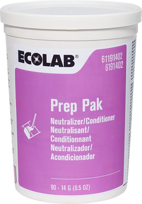 Ecolab - Prep Pak - 6191402 - Floor Neutralizer Powder 1/2 Oz Individual Packet Citrus Scent - Case/2