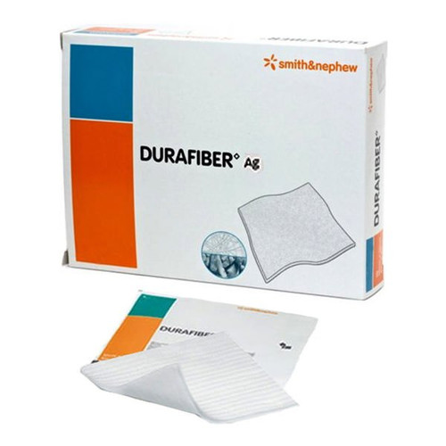 Smith Nephew - Durafiber - 66800551 - Absorbent Gelling Fiber Dressing 4 X 3 4 Inch Square 