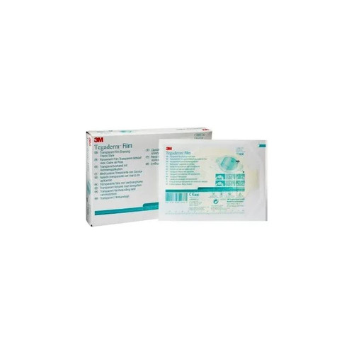 3M - Tegaderm - 1630 - Transparent Adhesive Film Dressing Frame Style 4 X 1/2 Oval - Each