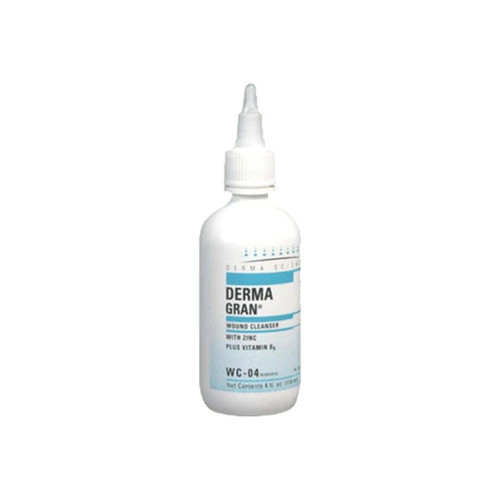 Gentell - Derma Sciences - Wc04 - Dermagran Wound Cleanser With Zinc 4 Oz Bottle - Each
