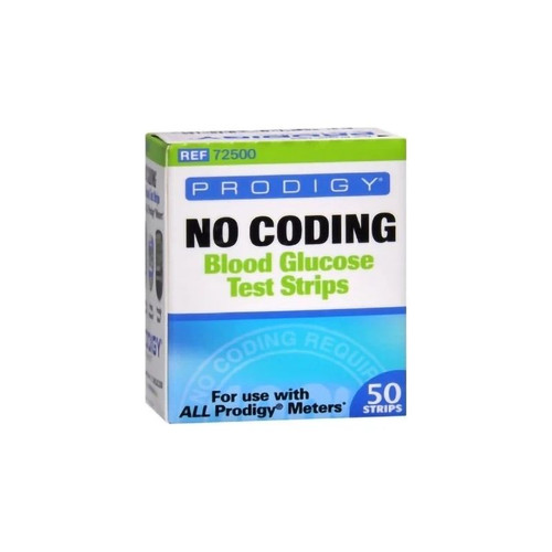Prodigy Diabetes Care - 8484072500 - Blood Glucose Test Strips Pack - Box/1