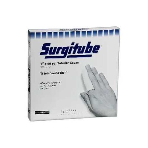 Gentell - Gl-220 - Surgitube Tubular Gauze Bandage, Size 2 White, 1" X 50 Yds (Large Fingers) - Each