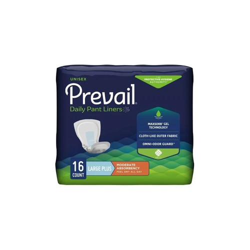 First Quality - Prevail Daily Pant Liners - Pl-113/1 - Pl113 - Liner Elastic Plus - Case/96