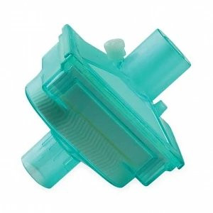 Medtronic - Hygroster - 354U5876 - Mitg Mechanical Filter / Hme Adult, 22Mm Male 15 - 22 Mm Female Male, 99.99% Efficiency, 49 Gm, 96 Ml Dead Space, Hydrophobic Membrane - Box/50