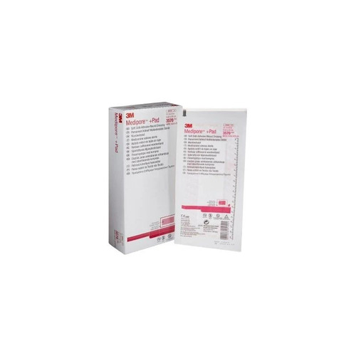 3M - 3570 - Medipore - Dressing, Soft Cloth +Pad 3 1/2X8" - Box/25