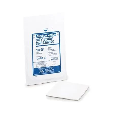 Medical Action Industries - 1281866 - Dressing, Burn 1Ply 18"X18" - Package/4