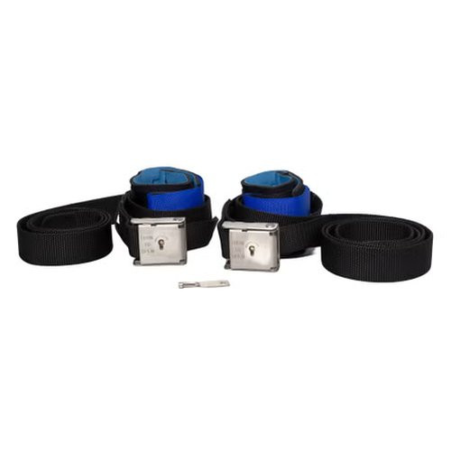 Tidi Products - Twice-As-Tough Cuffs - 2792 - Cuff, Wrist Tuff Key Lock Posey - Pair