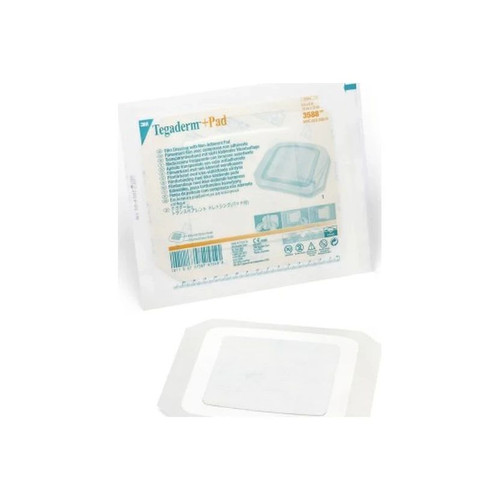 3M - 3588 - Tegaderm Film Dressing With Non - Adherent Pad 6 X - Each