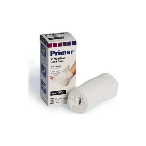 Gentell - GL-4001C - Primer Modified Unna Boot Bandage With Calamine 4" X 10 Yds. - Each