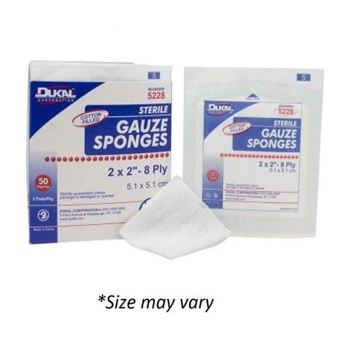 Dukal - 4122 - Gauze Sponge, Non - Sterile, 12 - Ply - Each