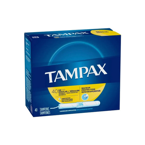 Procter & Gamble - 7301028012 - Tampax Tampons, Regular Inventory Available While Supplies Last, Then Item Will Be For Sale With No Expected Release Date - Each