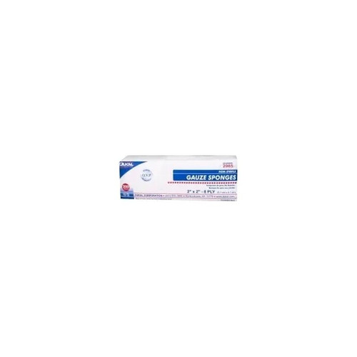 Dukal - 4412H - Gauze Sponge, Non - Sterile, 12 - Ply, Hospital Fold - Each