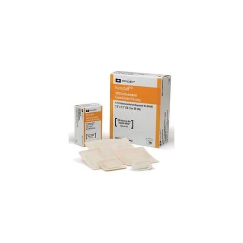 Cardinal Health - Kendall - 55544Bamd - Pr Amd Antimicrobial Foam Border Dressing, 3.5" X - Box/10