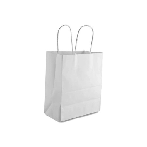 Rj Schinner - Duro Tempo - 84598 - Co - Shopping Bag White Virgin Paper - Case/250
