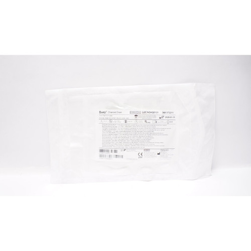 Bard Rochester - 072211 - Wound Drain Tube Silicone Fluted Style 7 Fr Size Flat Type - Case/10