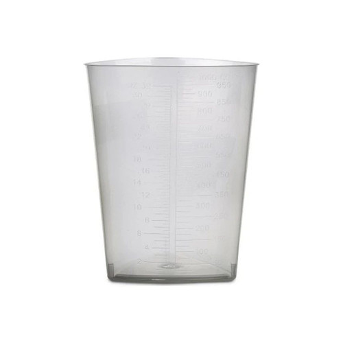 Mckesson - 16-9521 - Graduated Container Triangular Polypropylene 1 000 Ml (32 Oz.) - Each