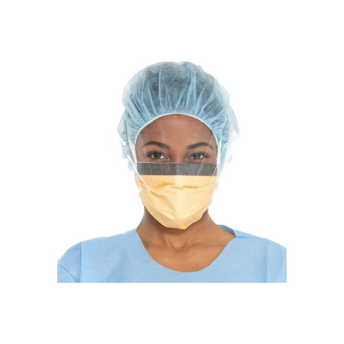 Vda Medical - 48247 - Halyard Level 3 Surgical Mask With Wrap Around Shield - Box/25