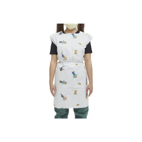 Mckesson - 18-982836 - Patient Exam Gown Medium Kid Design ( Kids Print) Disposable - Case/50