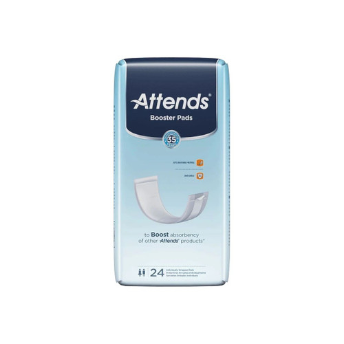 Attends Healthcare - Bst0192 - Booster Pad 3 - 1/2 X 11 Inch Light Absorbency Polymer Core One Size Fits Most - Package/24