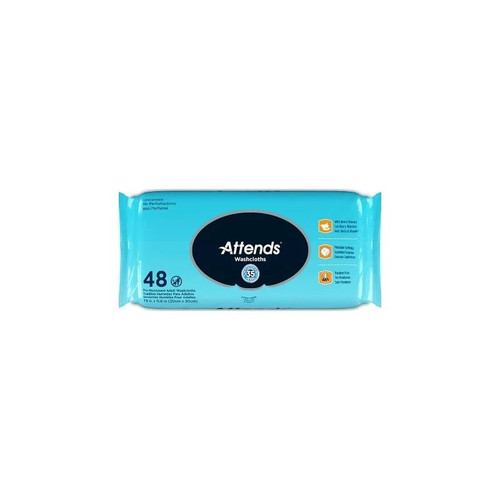 Attends Healthcare - Wcu48 - Personal Wipe Soft Pack Aloe Unscented 48 Count - Case/576