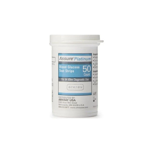 Arkray - Assure Platinum - 500050 - Usa - Blood Glucose Test Strips Pack - Box/50