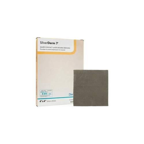 Dermarite - Silverderm7 - 00550E - Silver Wound Contact Layer Dressing 4 X Inch Square Sterile - Each