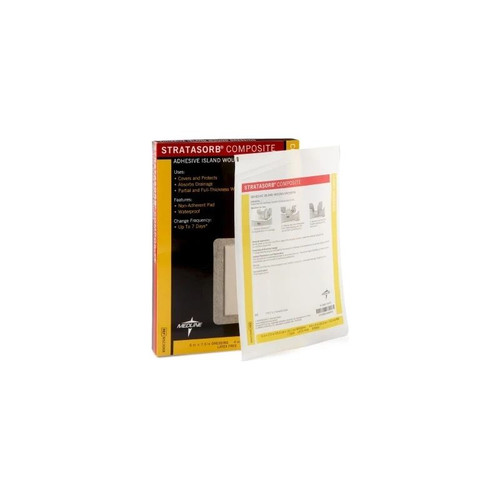 Medline - Msc3068 - Dressing, Stratasorb Cmp Island 6"X7 1/2" ( 1 - Box/10