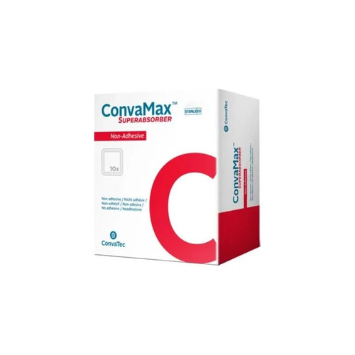 Convatec - Convamax Superabsorber - 422573 - Non - Adhesive Wound Dressing 8" X 12" - Box/10