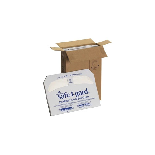 Georgia Pacific - Safe-T-Gard - 47052 - Consumer Toilet Seat Cover Half Fold 16.8 X 14.3 Inch - Case/1000