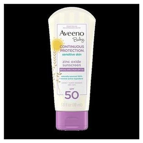 Kenvue Brands Ll - 110261200 - Aveeno Baby Continuous Protection Lotion, Spf 50, 3 Fl Oz - Each