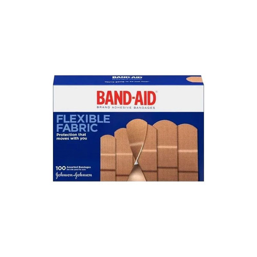 Kenvue Brands Ll - Band-Aid - 115078 - Flexible Fabric Assorted 100 Ct. - Box/100
