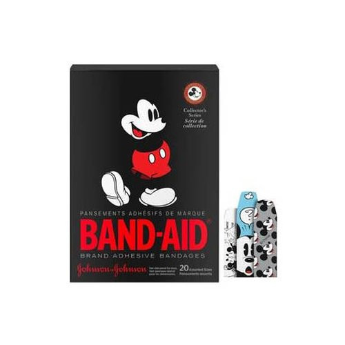 Kenvue Brands Ll - J & Healthcare Systems - 119055 - Band - Aid Mickey Waterproof Adhesive Bandages - Box/15