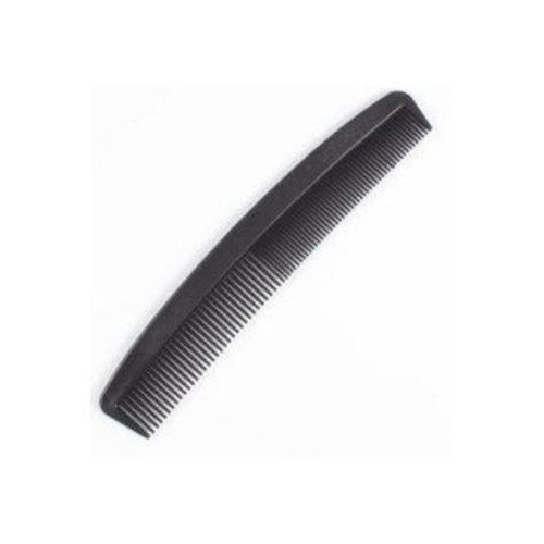 Cardinal Health - Ag-Cm7 - Med Hair Comb With Fine And Wide Side Teeth, Black, 7" - Firm Flexible Teeth - Narrow Spacing Between - Each