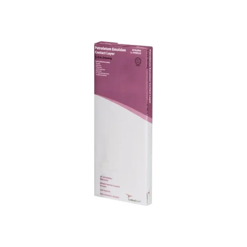 Cardinal Health - Petrocl38 - Med Petrolatum Emulsion Contact Layer 3" X 8". - Box/24