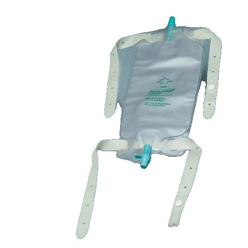 Bard Rochester - Dispoz-A-Bag - 150632 - Urinary Leg Anti - Reflux Valve Sterile 950 Ml Vinyl - Each