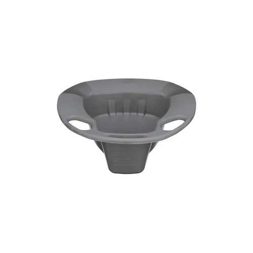 Mckesson - 56-80245 - Stackable Bedpan Graphite 2 Quart / 1893 Ml - Each