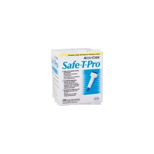 Roche - Cobas - 951 - Diagnostics Accu - Chek Safe - T - Pro Lancet 23G (200 Count) - Box/200