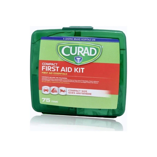 Medline - Curad - Curfak200Rb - Compact Portable First Aid Kit, 75 Pc - Each