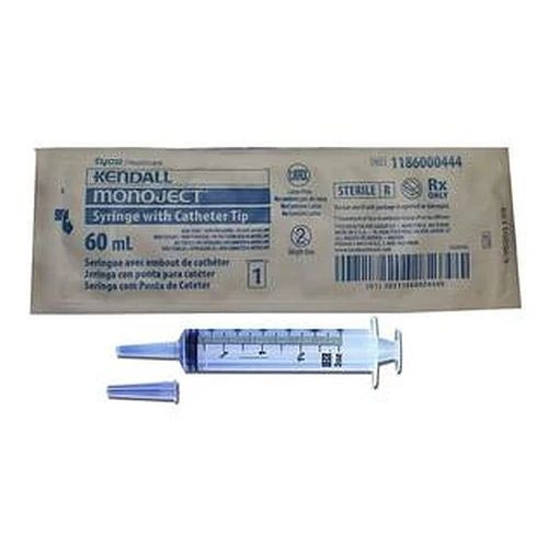 Cardinal Health - Monoject - 1186000444 - Pr Softpack Catheter Tip Syringe, 60 Ml - Each
