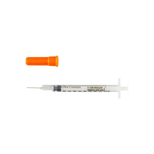 Cardinal Health - 1188100777 - Pr Monoject Luer Lock Ins Syringe, 1 Ml (60 Count) - Box/60