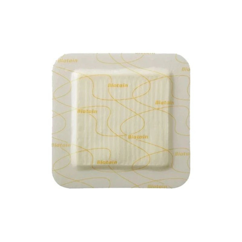 Coloplast - Biatain - 33435 - Silicone Foam Dressing 4 X Inch With Border Film Backing Adhesive Square Sterile - Each