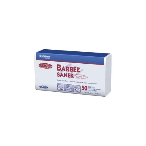 Graham Medical - Barbee - 781625 - Products - Procedure Towel 12 W X 24 L Inch White Nonsterile - Case/500