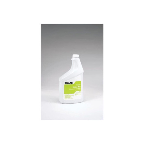 Ecolab - Clinging Lime-A-Way - 6115210 - Scale Remover 32 Oz Bottle Liquid Unscented - Case/6