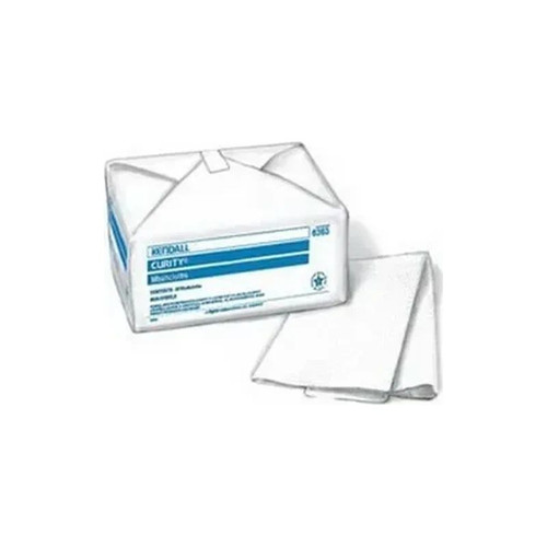 Cardinal Health - Kendall - 6363 - White Washcloth 10" X 13", Moderate Absorbency. - Package/50