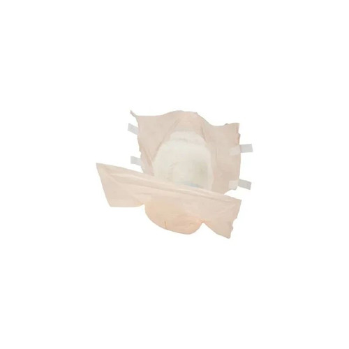 Cardinal Health - Wings Plus - 66063S - Unisex Adult Incontinence Brief Size 1 Disposable Heavy Absorbency - Case/96