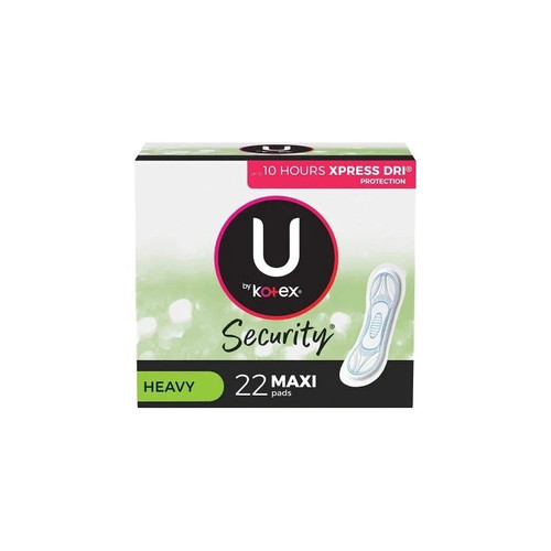 Kimberly Clark - U By Kotex - 03906 - Feminine Pad Maxi Super Absorbency - Package/22