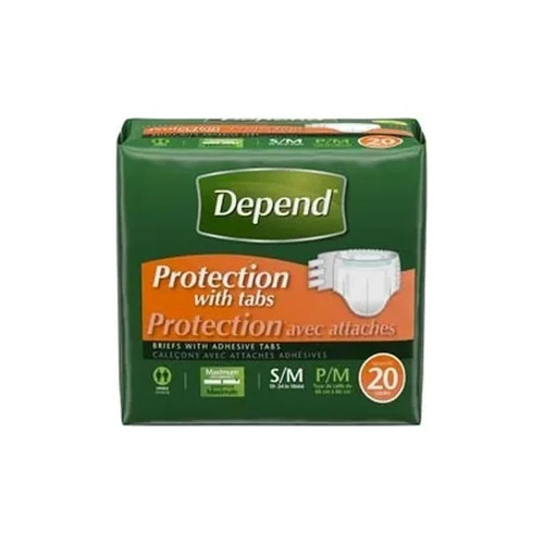 Ndc - Ciprodex - 35458 - Depend Overnite Brief Maximum Absorbency - Case/48